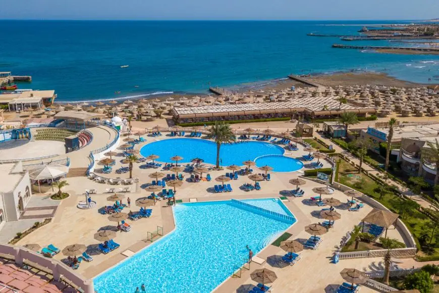 Transfer z lotniska Hurghada do Aladdin Beach Resort dla rodzin i turystów