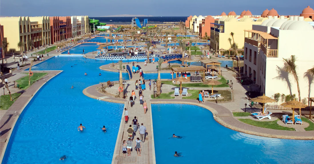 Private transfer from Hurghada Airport to Titanic Beach Spa & Aqua Park